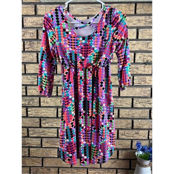 Rare Edition Colorful Dress - Picture 3 of 4